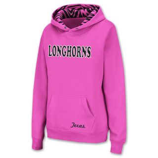 Texas Longhorns NCAA Womens Hoodie Pink