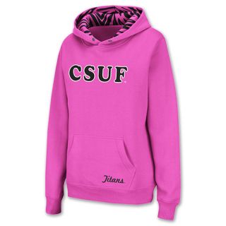 Cal State Fullerton Titans NCAA Womens Hoodie Pink