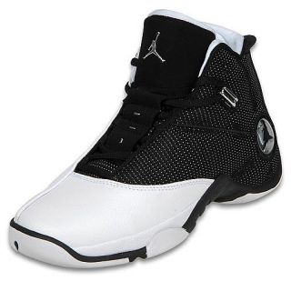 Jordan Kids 12.5 Basketball Shoe White/Silver