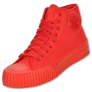 PF Flyers Mens Center Hi Mens Casual Shoes Red