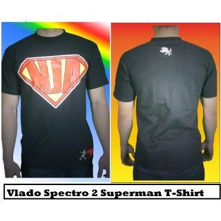 Vlado Spectro 2 Superman T Shirt Color Black Size Medium