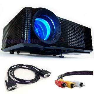 LCD HD TV Projector 2000 Lumens 1080i HDMI Home Theater