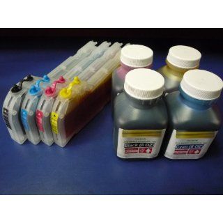  Refillable Ink Cartridges (Non OEM) for use in Brother LC 61