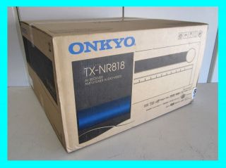  Channel Home Theater A V Receiver TXNR818 New 751398010545
