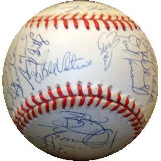 1997 New York Mets Team Signed Basebal (Bobby Valentine