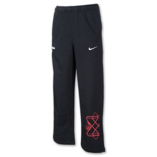Boys Nike LeBron Graphic Sweatpants Black/White