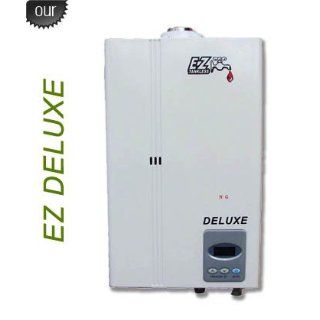 EZ Deluxe Tankless Water Heater   3.4 GPM   Propane LPG   Indoor Whole