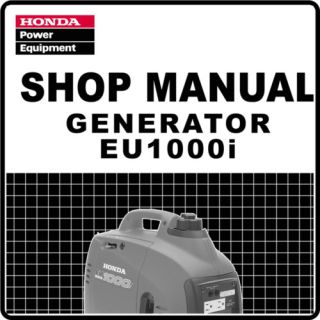 Honda EU1000I EU1000 Generator Service Repair Manual