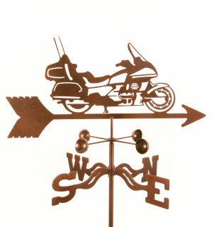 Honda Goldwing Motorcycle Weathervane