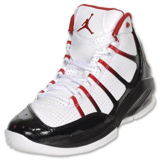 Jordan PITHF Kids Basketball Shoe White/Black/Red