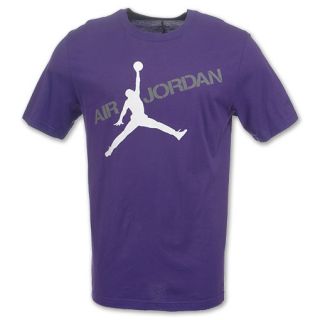 Jordan Juxtapoz Jumpy Mens Tee Shirt Purple/White