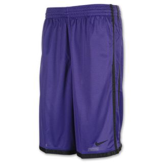 Nike Dri FIT Hustle Mens Basketball Shorts Purple
