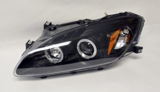 Honda S2000 AP1 99 03 Projector Halo Angel Eyes Headlights Black