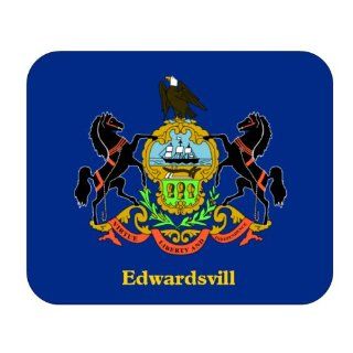 US State Flag   Edwardsvill, Pennsylvania (PA) Mouse Pad