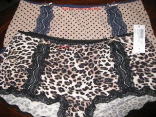 Soma Intimates Rayon from Bamboo with Lace Boy Short You Pick The Size