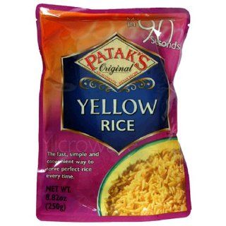 Pataks 90 Second Rice, Yellow, 8.82 Ounce Units (Pack of 12) 