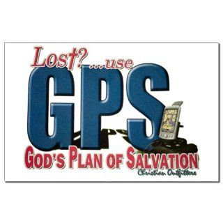 Mini Poster Print Lost Use GPS Gods Plan of Salvation