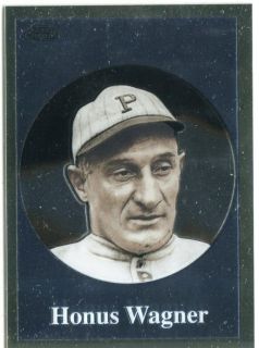 Honus Wagner 2001 Topps Chrome Before There Was Topps #BT7 PIttsburgh