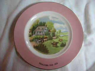   and Ives Collectors Plate Hookstown Fair 1958 Commemorative Plate 9