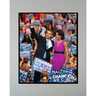 Barack Obama 11 x 14 Photograph in a Matted Photograph