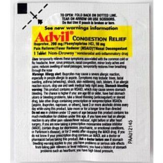Advil® Congestion Relief Case Pack 50 Health & Personal