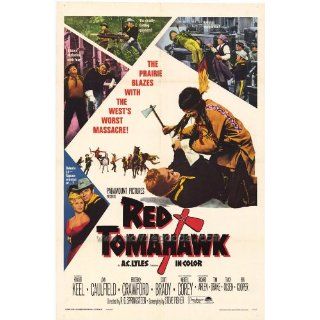 Red Tomahawk (1966) 27 x 40 Movie Poster Style A Home