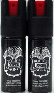 Police Magnum Super Hot 3 4 oz 17 OC Pocket Model Pepper Sprays Mace