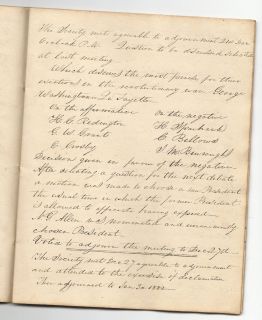 Walpole Academy 1831 33 Debating Proceedings Horace Wells Signed New