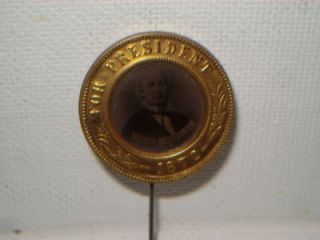  Presidential Political Campaign Button Pin Horace Greeley 1872