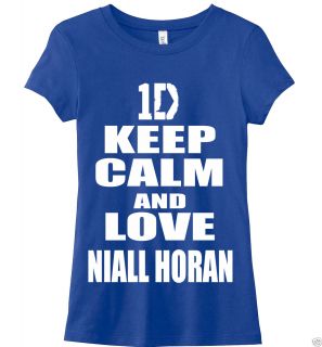 Keep Calm and Love Niall Horan Tshirt One Direction Woman Tshirt Harry