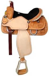  Western Roper Style Pleasure / Trail Saddle Pre Wrapped Horn NEW Tack