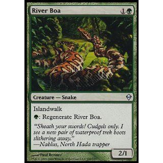 Magic the Gathering   River Boa (180)   Zendikar   Foil