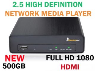 Hornettek Phantom USB HDMI Portable Media Player 500GB