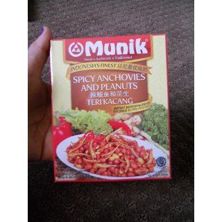 Munik   Teri Kacang / Spicy Anchovies and Peanuts   Instant Seasoning