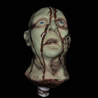 Cut Off Halloween Horror Haunted House Life Size Severed Heads Prop