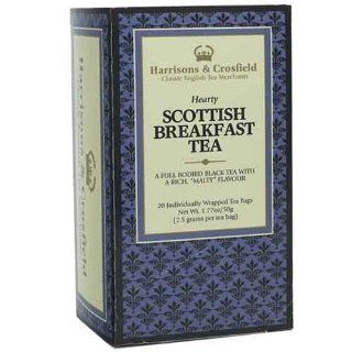 Harrisons & Crosfield Scottish Breakfast Tea, 20 Count Tea Bags (Pack