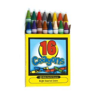 16 Piece Crayon Set in Printed Box Case Pack 72 
