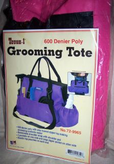 Horse Grooming Tote 600 Denier Poly Hot Pink New