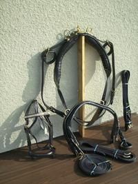 New Leather Deluxe Horse Harness Set Horse Size