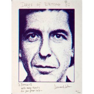 Leonard Cohen Days Of Europe 1980   original concert