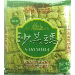 Sarchima (Chinese Soft Flour Cake) Seaweed Flavor 4oz 