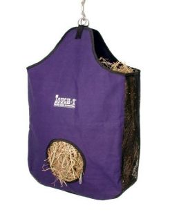  Canvas Large Horse Hay Tote Bag Feeder Horse Tack Purple