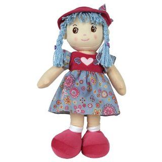 Lollypop Doll 20 Blue Hair with Heart Shirt Toys & Games