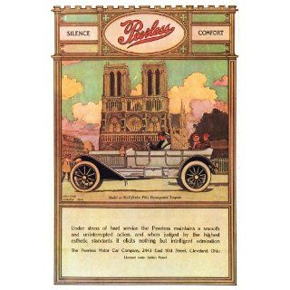 11x 14 Poster. The Peerless Cars Poster. Decor with