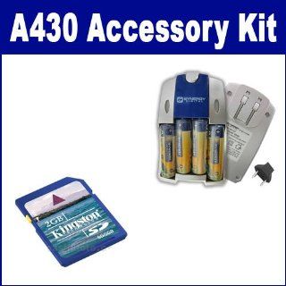 Canon Powershot A430 Digital Camera Accessory Kit includes