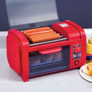 Hot Dog Stand Roller Warmer Cooker Bun Toaster Cooker