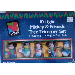 Mickey Mouse & Friends Christmas Trim A Tree (10) Pc