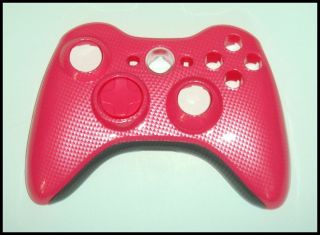 New Custom Xbox 360 Controller Shell Hot Pink Carbon Fiber A30
