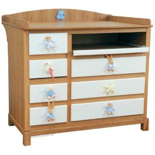 Kalo White Dresser and Changing Table Combination Baby