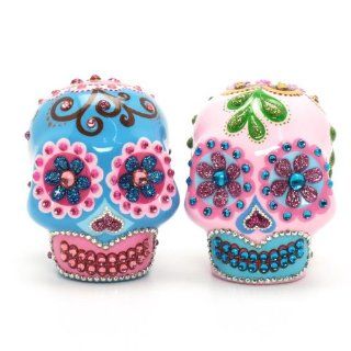 Wedding Gothic Day of The Dead Cake Toppers A00102 Skull